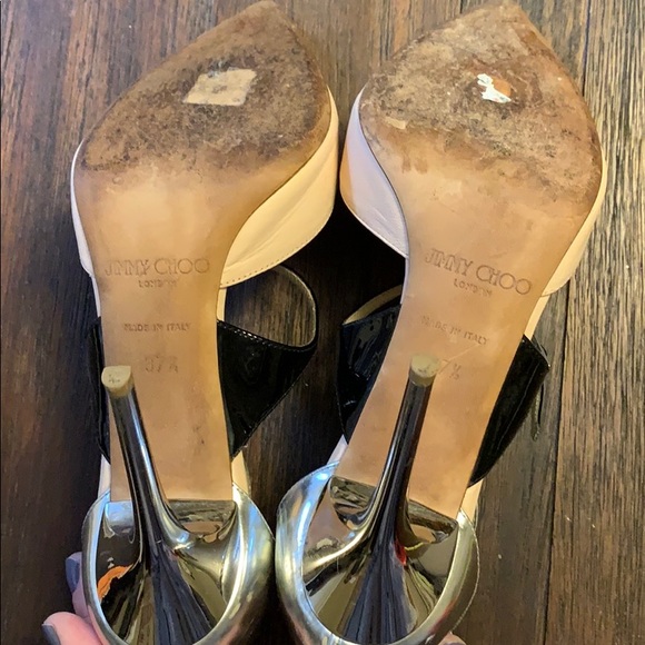 Jimmy Choo pumps- made in Italy 37 1/2 - Picture 4 of 6